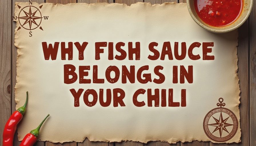 Why Fish Sauce Belongs in Your Next Pot of Chili