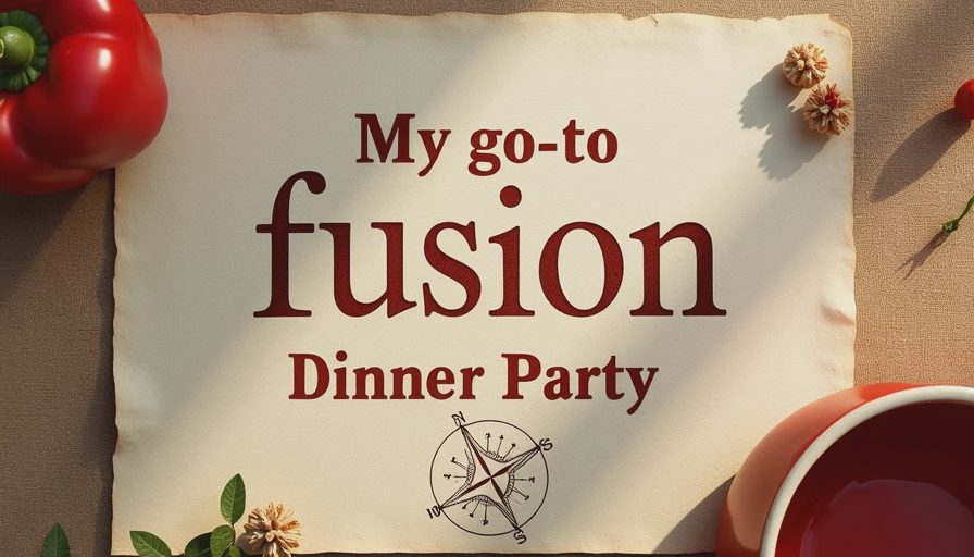 My Go-To Fusion Dinner Party Menu for Four Cautious Eaters and Two Adventurous Ones