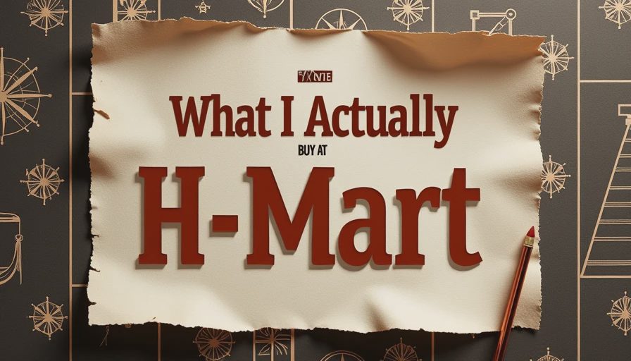 What I Actually Buy at H-Mart When I Want Five Dinners Under One Grocery Plan