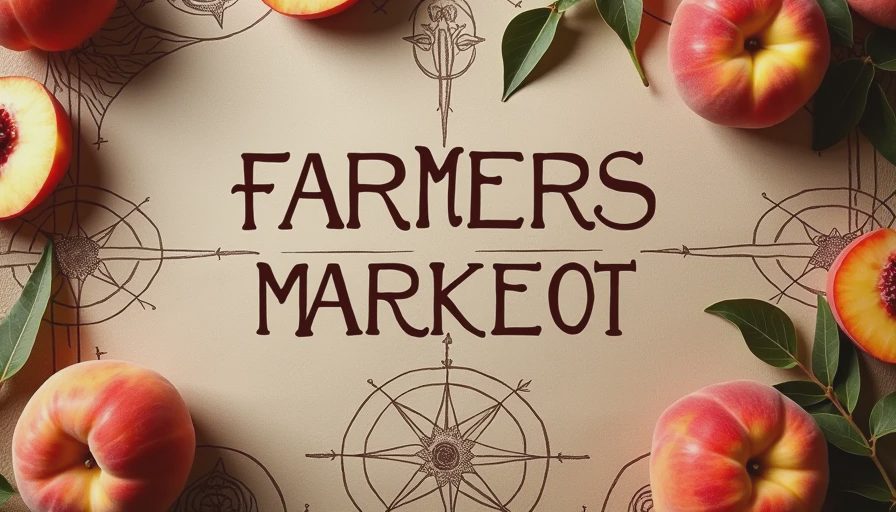 The Dinner Party Menu I Built Around One Farmers Market Peach Box