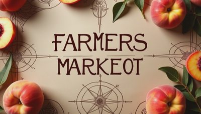 The Dinner Party Menu I Built Around One Farmers Market Peach Box