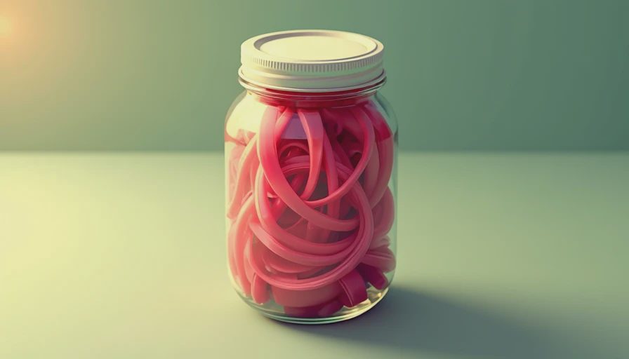 Visual context for how to pickle red onions