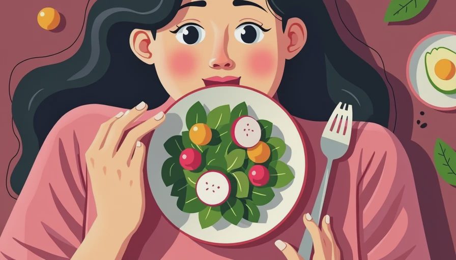 Visual context for radish recipes