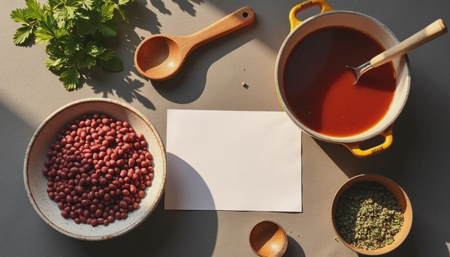 Visual context for 15 bean soup recipe