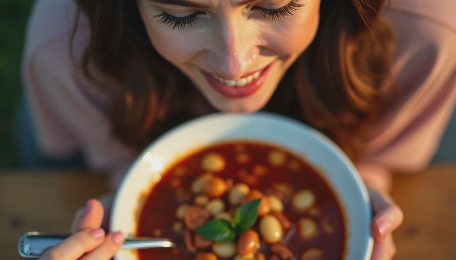 Illustration for 15 bean soup recipe
