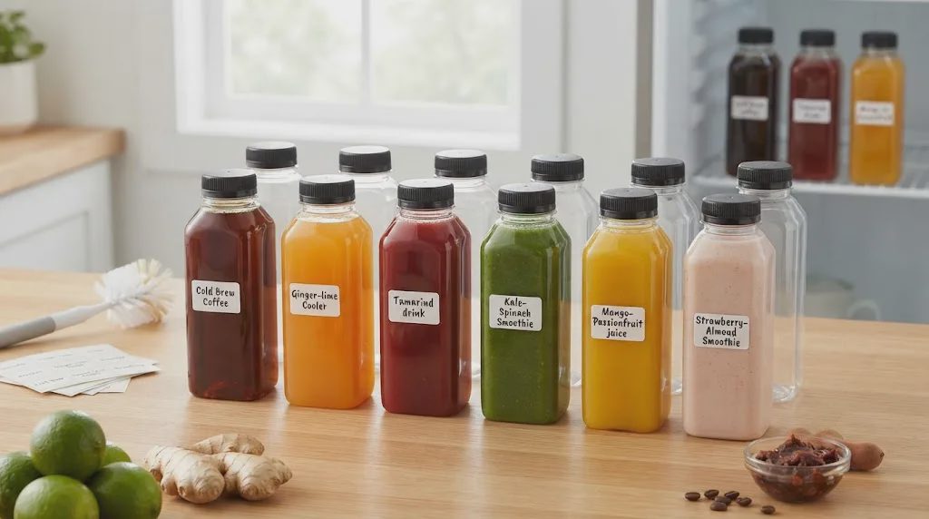 Clear Plastic Juice Bottles with Caps: A Fusion Cook's Review of the Lissomballon 12 oz 10-Pack