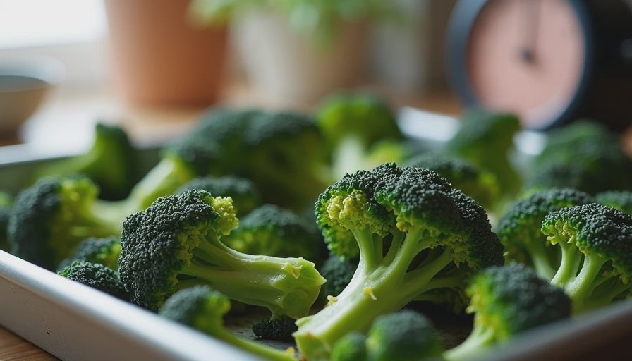 Visual context for how long to roast broccoli
