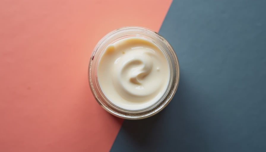 Visual context for sweet cream