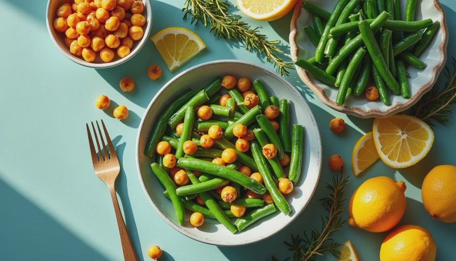 Visual context for 3 bean salad