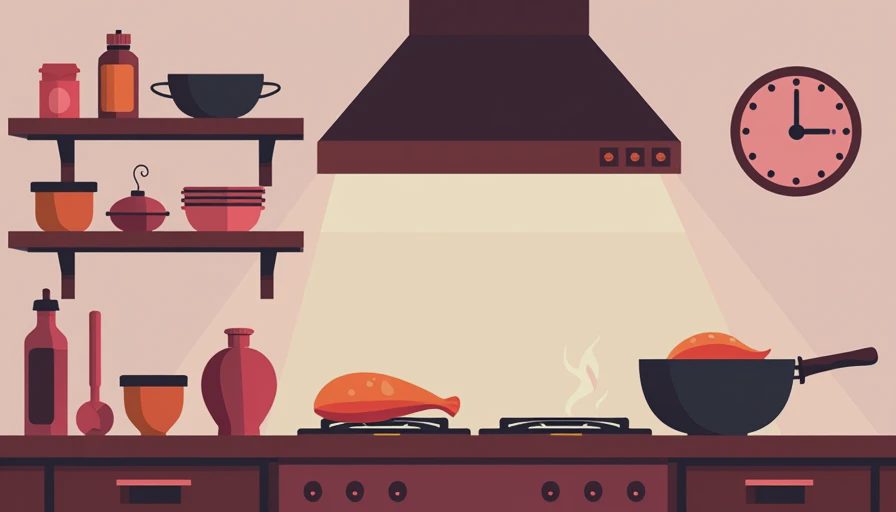 Visual context for how long to cook chicken breast on stove