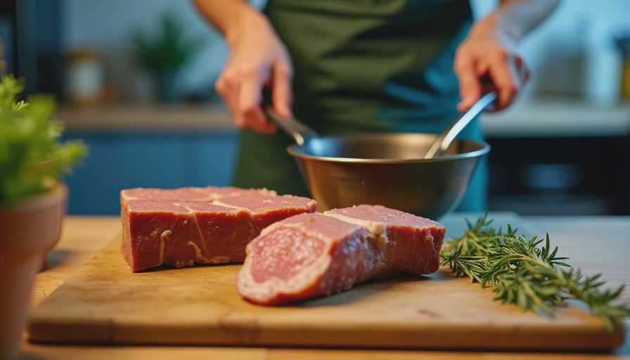 Visual context for pork loin chops thick cut